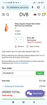 MVQMB3ZL coupon verification screenshot