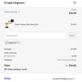 MA2OTK3 coupon verification screenshot