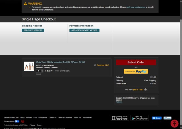 Dvor checkout page showing Dvor coupon code box | Screenshot taken by SimplyCodes community member on Apr 18, 2025