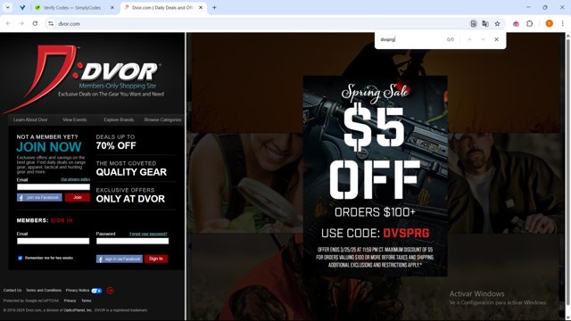 Dvor checkout page showing Dvor coupon code box | Screenshot taken by SimplyCodes community member on Mar 24, 2025