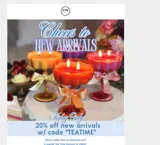 teatime coupon verification screenshot