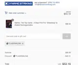 FLASHSALE46 coupon verification screenshot