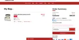 D'youville Saints coupon verification screenshot