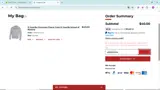 D'youville Saints coupon verification screenshot