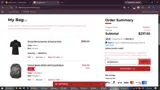 D'youville Saints coupon verification screenshot