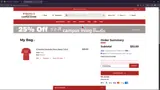 D'youville Saints coupon verification screenshot