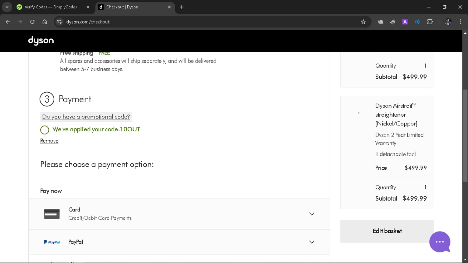 Dyson Promo Codes 10 Off November 2024