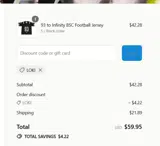 LOKI coupon verification screenshot