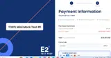 MOCK50 coupon verification screenshot