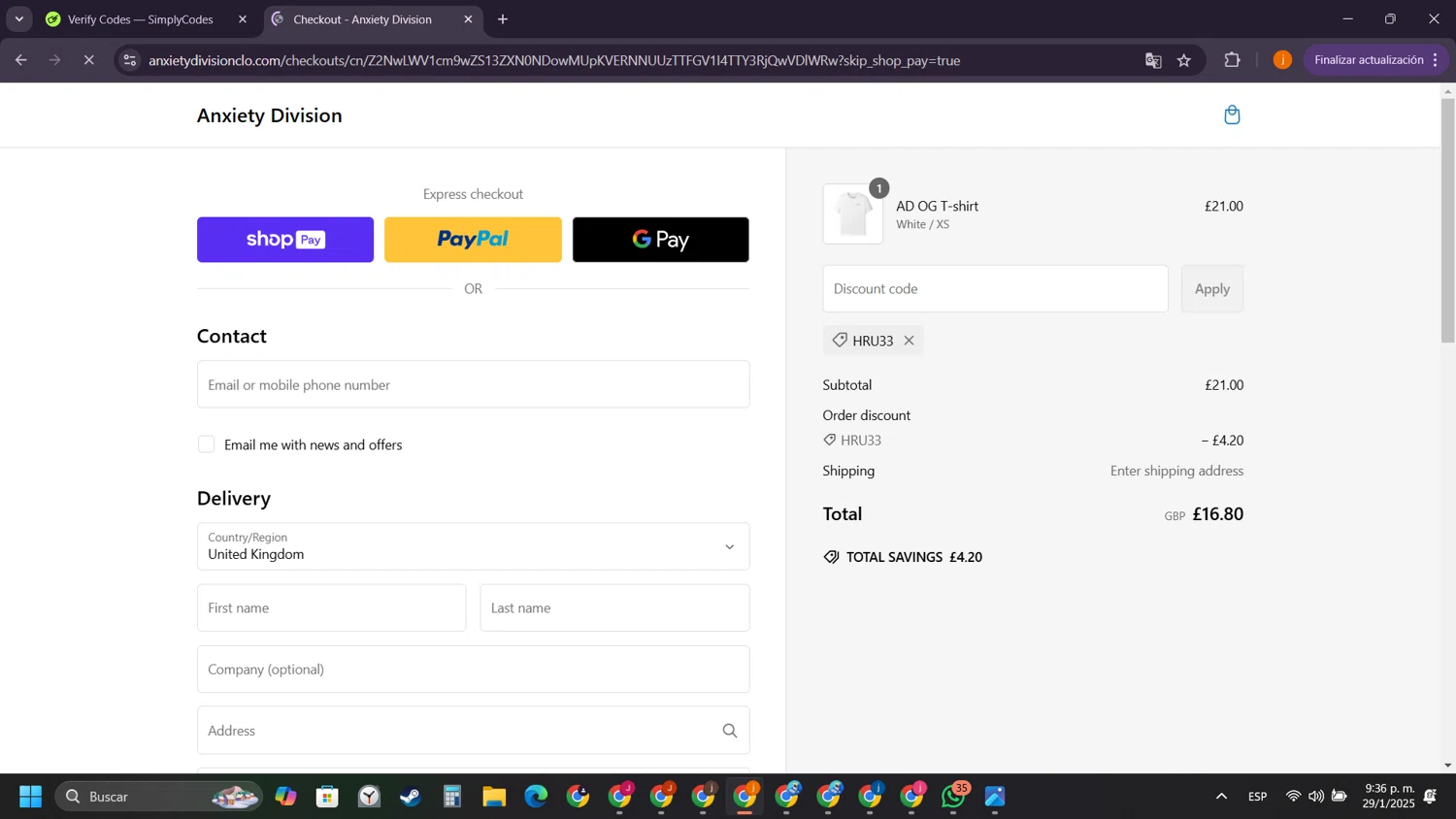 Eagle.cool promo code screenshot showing code BLACK-FRIDAY-2024 applied at Eagle.cool checkout page. Uploaded by SimplyCodes community member VictoriousPioneer4638 on Jan 30, 2025