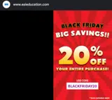 BLACKFRIDAY20 coupon verification screenshot