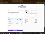 Earasers coupon verification screenshot