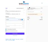 Earasers coupon verification screenshot