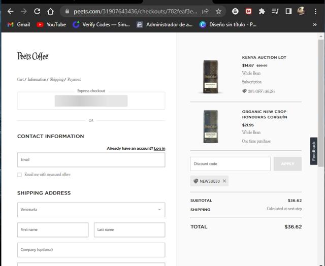 Cheese checkout page showing Cheese promo code box | Screenshot taken by SimplyCodes community member on Jun 26, 2022