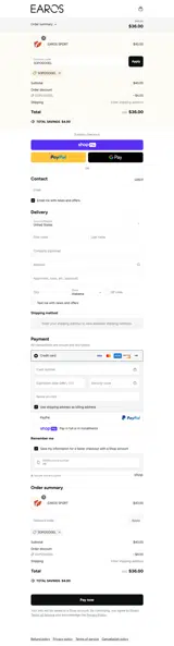 WELCOME coupon verification screenshot