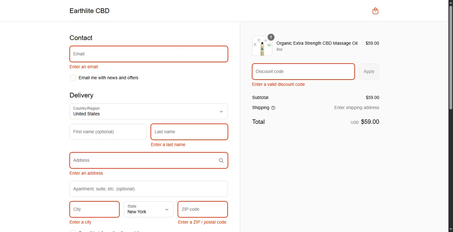 Earthlite discount code screenshot showing code SAVE15 applied at Earthlite checkout page. Uploaded by SimplyCodes community member DiscountTracker247 on Aug 28, 2025