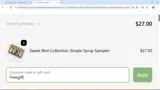 Freegift coupon verification screenshot
