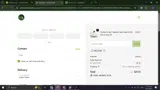 WELCOME coupon verification screenshot