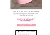 PEDI24 coupon verification screenshot