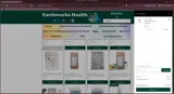 Earthworks Health coupon verification screenshot