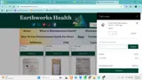 Earthworks Health coupon verification screenshot