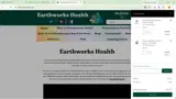 Earthworks Health coupon verification screenshot