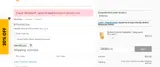 Earthy Select coupon verification screenshot