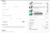Welcome coupon verification screenshot