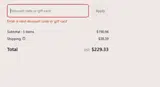 FLAT15 coupon verification screenshot