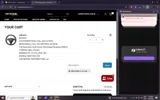 WELCOME10 coupon verification screenshot