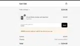 SUN30 coupon verification screenshot