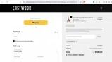 Eastwood Guitars coupon verification screenshot