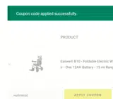 wolmerat coupon verification screenshot