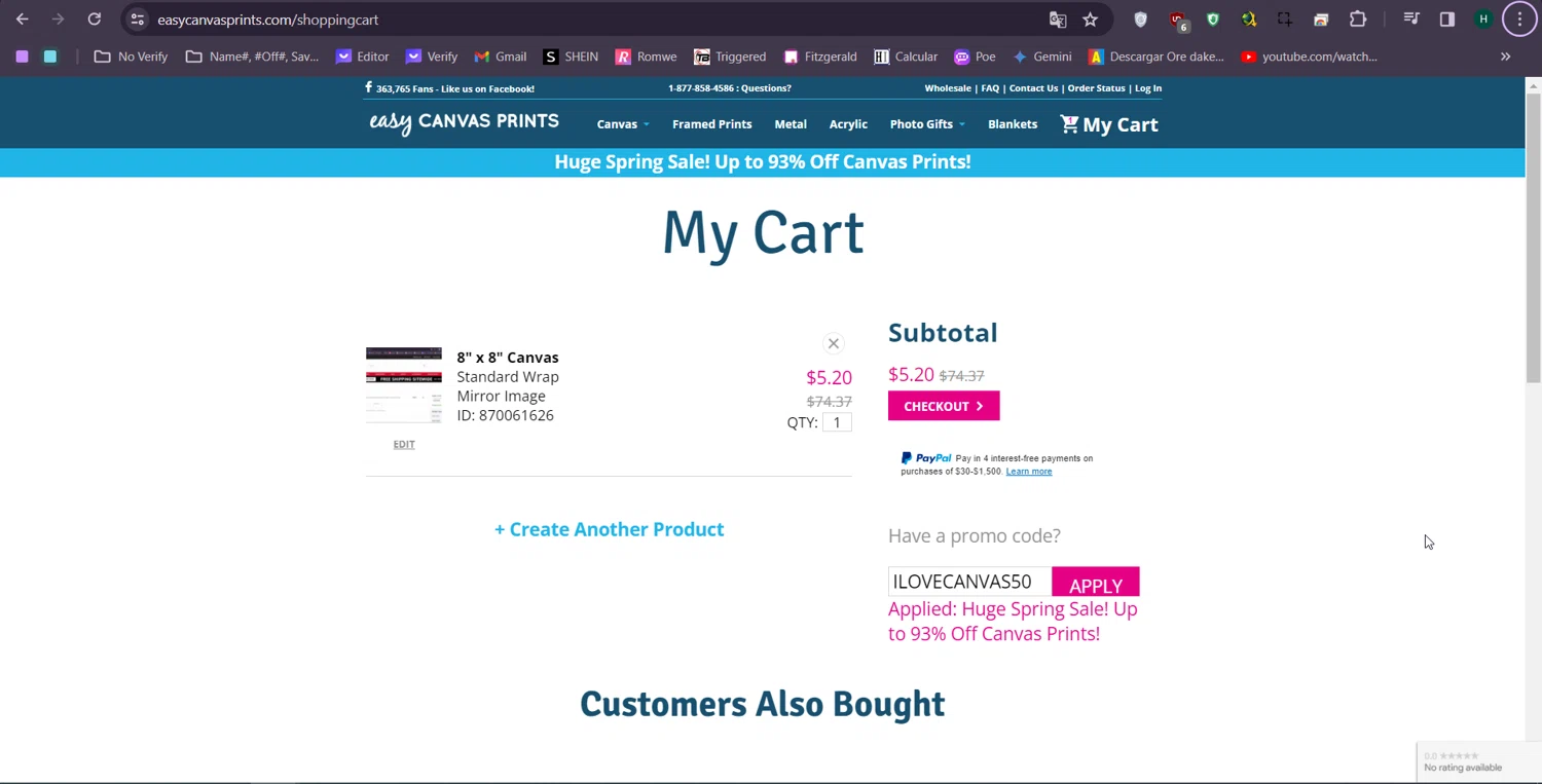 Easy Canvas Prints Promo Codes 10 Off September 2024