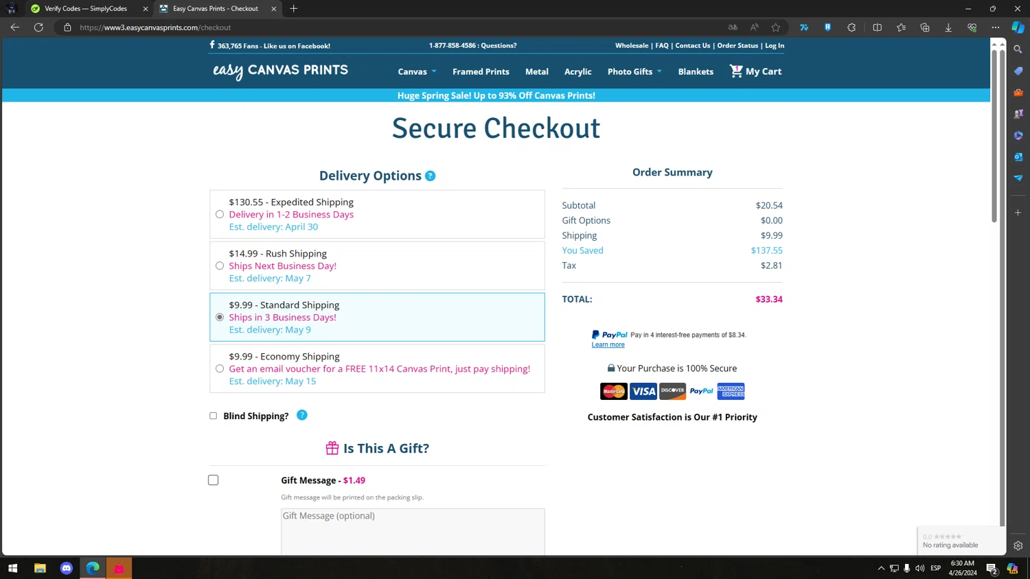 Easy Canvas Prints Promo Codes 87 Off October 2024