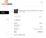 EASY20 coupon verification screenshot