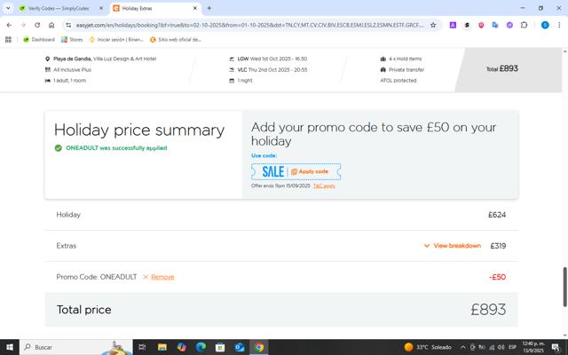 easyJet Promo Codes (3 Verified) - $50 Off Sitewide Oct 2025