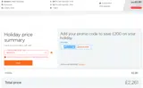 BEACH75 coupon verification screenshot