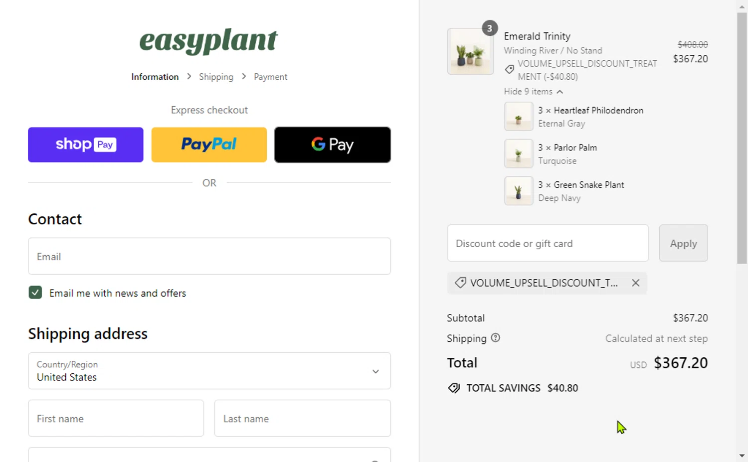 Easyplant Discount Codes & Cyber Monday 2024 Deals 10 Off