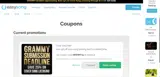 Easy Song coupon verification screenshot