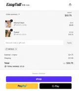 EasyTatt coupon verification screenshot