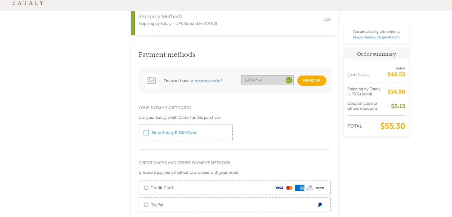 Eataly Discount Codes 12 Off September 2024