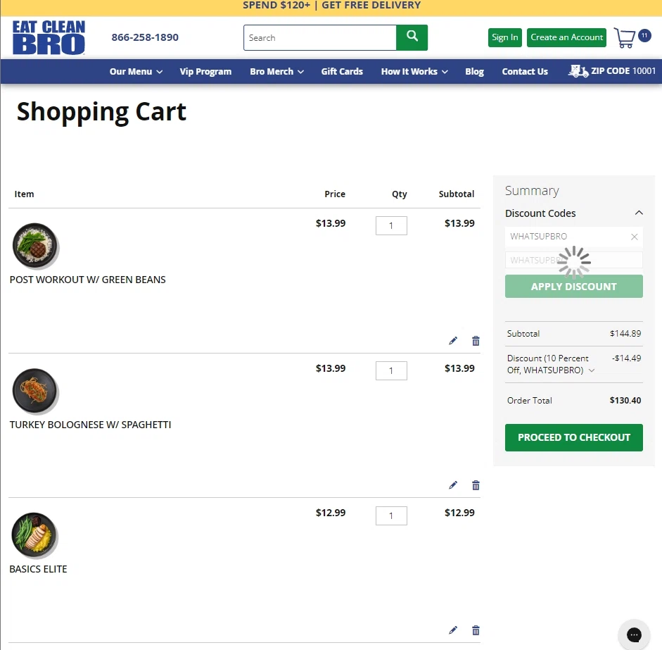 Eat Clean Bro Discount Codes 250 September 2024