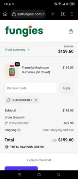 BRAVODOCKET coupon verification screenshot