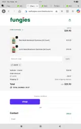 AMYB coupon verification screenshot