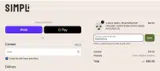 Eat Simpli coupon verification screenshot