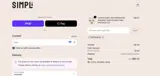 Eat Simpli coupon verification screenshot