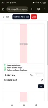 EAZY10 coupon verification screenshot