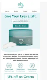 RENEW15 coupon verification screenshot