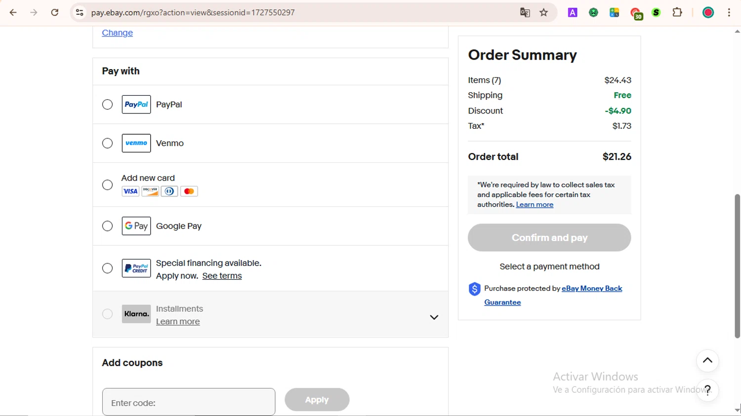 eBay coupon code screenshot showing code POKEFAM2025X applied at eBay checkout page. Uploaded by SimplyCodes community member GoldAce5838 on Aug 21, 2025